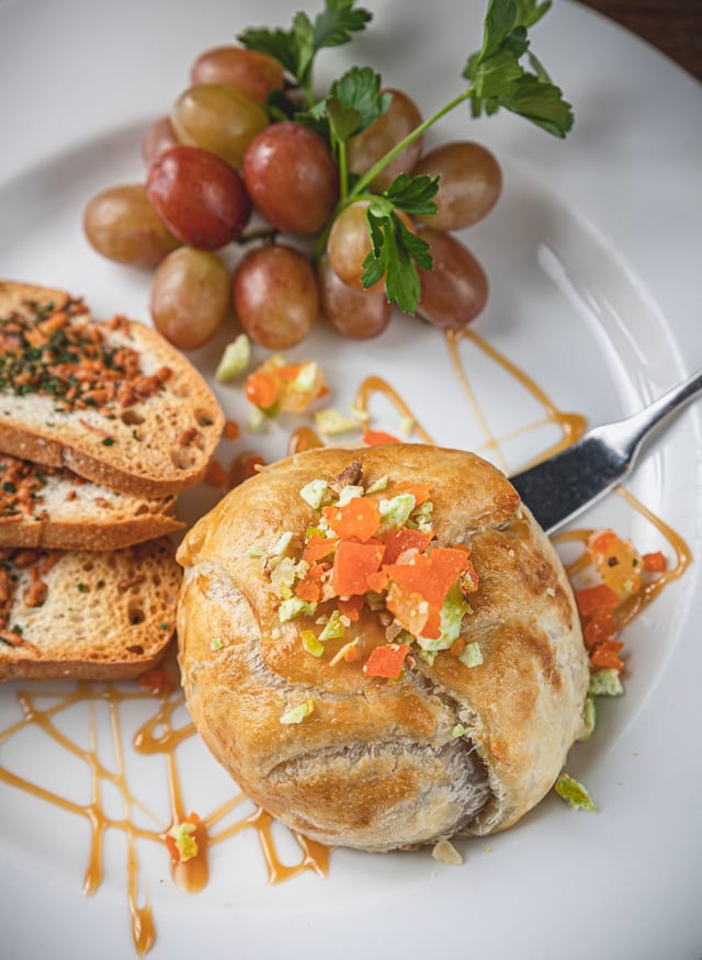 Baked Brie.