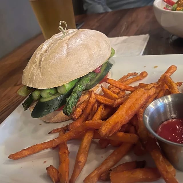Grilled Asparagus Sub.