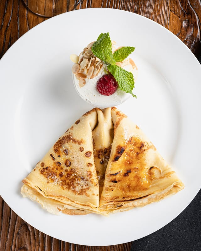 Crepe Brulee.
