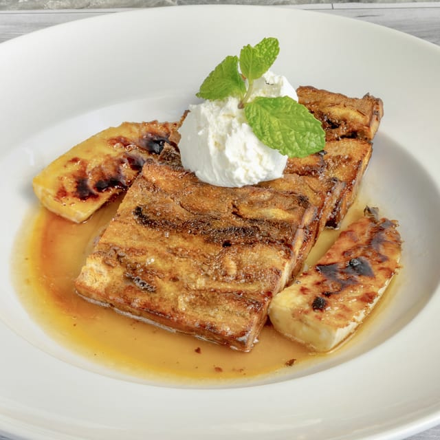 Banana Foster Bread Pudding.