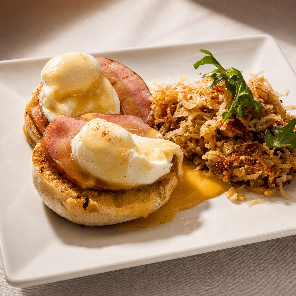Eggs Benedicte.