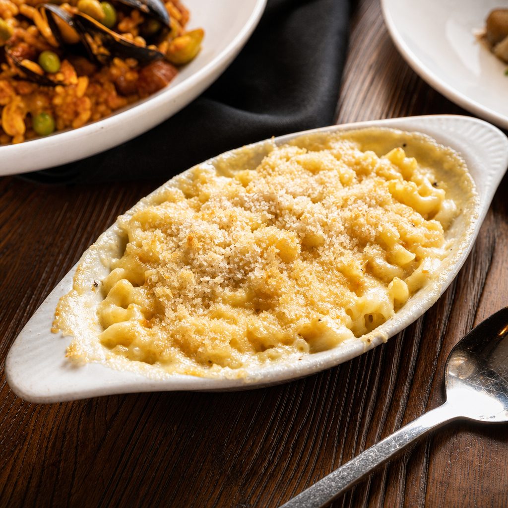 Mac & Smoked Gouda Cheese.