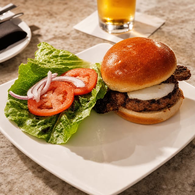 Buffalo Burger.